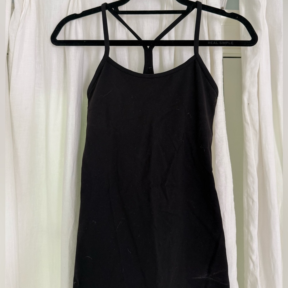 lululemon athletica Black Tank Top